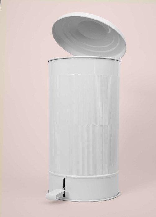 Mijölnir STP0015 Contenedor 100% Galvanizado Blanco 32 x 26 x 52 cm para Almacenamiento